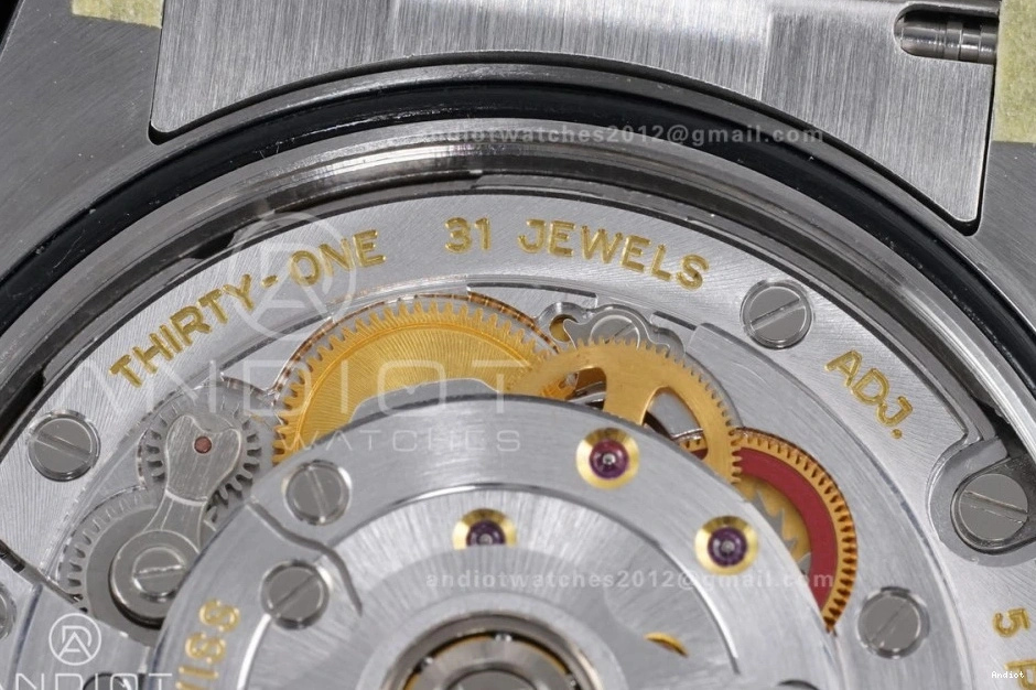 36mm Best VSF 126000 1:1 DD3230 V2 Dial Perpetual 904L Edition Red Steel Oyster 0409